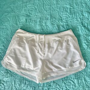 Nike Shorts Women's Size XL White Athletic Running